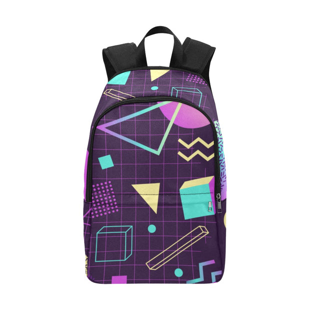 Retro Synth Wave Pattern 2 Laptop Backpack