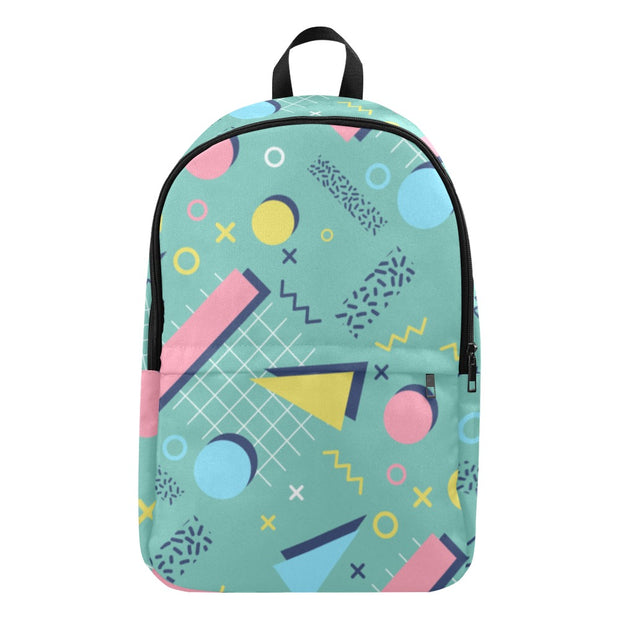 Retro Synth Wave Pattern 3 Laptop Backpack