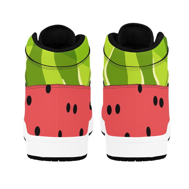 Watermelons Drip 1 Old School High Top Sneakers