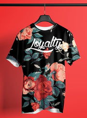 Loyalty Floral All Over Print Crew Loyalty Shirt Loyalty Floral All Over Print Crew Loyalty Floral All Over Print Crew - Devious Elements Apparel