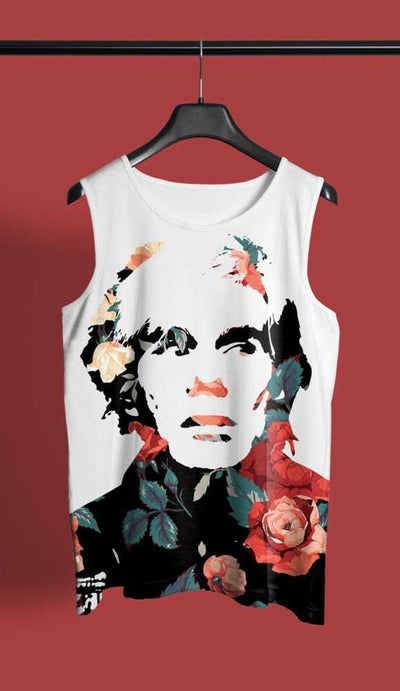 Warhal Floral All-Over-Print Unisex Tank MADE Tank Warhal Floral All-Over-Print Unisex Tank Warhal Floral All-Over-Print Unisex Tank - Devious Elements Apparel