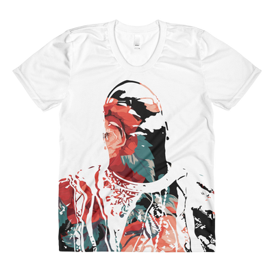 Biggie Floral Roses All-Over-Print Ladies Crew T-shirt Devious Elements Apparel Shirt Biggie Floral Roses All-Over-Print Ladies Crew T-shirt Biggie Floral Roses All-Over-Print Ladies Crew T-shirt - Devious Elements Apparel