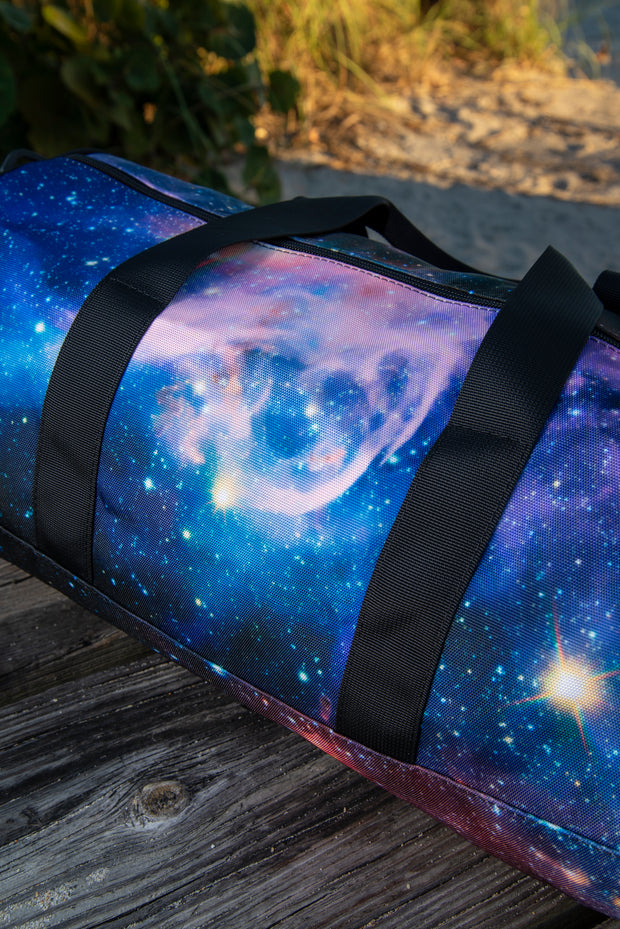 Space Nebula Medium Canvas Duffle Bag Devious Elements Apparel Duffle Bag Space Nebula Medium Canvas Duffle Bag Space Nebula Medium Canvas Duffle Bag - Devious Elements Apparel