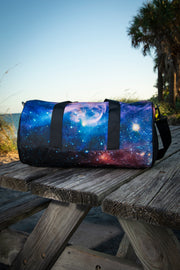 Space Nebula Medium Canvas Duffle Bag Devious Elements Apparel Duffle Bag Space Nebula Medium Canvas Duffle Bag Space Nebula Medium Canvas Duffle Bag - Devious Elements Apparel