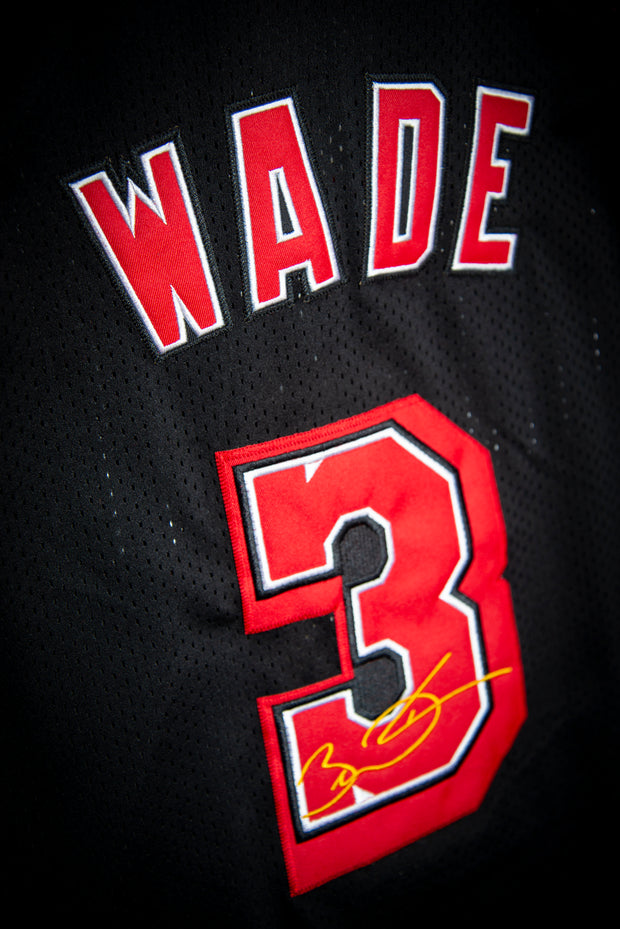 Men's Adidas Miami Heat Dwyane Wade Legacy NBA Basketball jersey White Hot