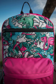 Tropicana Pattern Large Capacity Travel Backpack Enox Art Large Travel Backpack Tropicana Pattern Large Capacity Travel Backpack Tropicana Pattern Large Capacity Travel Backpack - Devious Elements Apparel