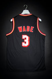 Nike Dwyane Wade Miami Heat Vice Nights Blue Pink Swingman Jersey by Devious Elements Apparel 2XL