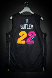 Nike Miami Heat Jimmy Butler Vice Nights City Edition Jersey Size 52 XL