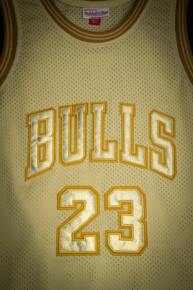 Chicago Bulls Gold 1998 Jacket