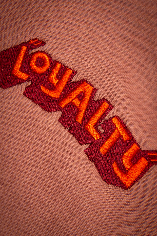 Loyalty Embroidered Orange Logo Unisex Drawstring Fleece Sweatpants Loyalty Jogger Pants Loyalty Embroidered Orange Logo Unisex Drawstring Fleece Sweatpants Loyalty Embroidered Orange Logo Unisex Drawstring Fleece Sweatpants - Devious Elements Apparel