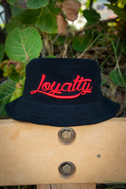 Loyalty Red Logo Unstructured Terry Cloth Bucket Hat Loyalty Bucket Hat Loyalty Red Logo Unstructured Terry Cloth Bucket Hat Loyalty Red Logo Unstructured Terry Cloth Bucket Hat - Devious Elements Apparel