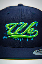 We Drippin Earth & Water Snapback Devious Elements Apparel hat We Drippin Earth & Water Snapback We Drippin Earth & Water Snapback - Devious Elements Apparel