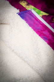 Hurricane Print Purple Rain Unisex Plush Microfleece Zipper Hoodie Subliminator Microfleece Ziphoodie - AOP Hurricane Print Purple Rain Unisex Plush Microfleece Zipper Hoodie Hurricane Print Purple Rain Unisex Plush Microfleece Zipper Hoodie - Devious Elements Apparel