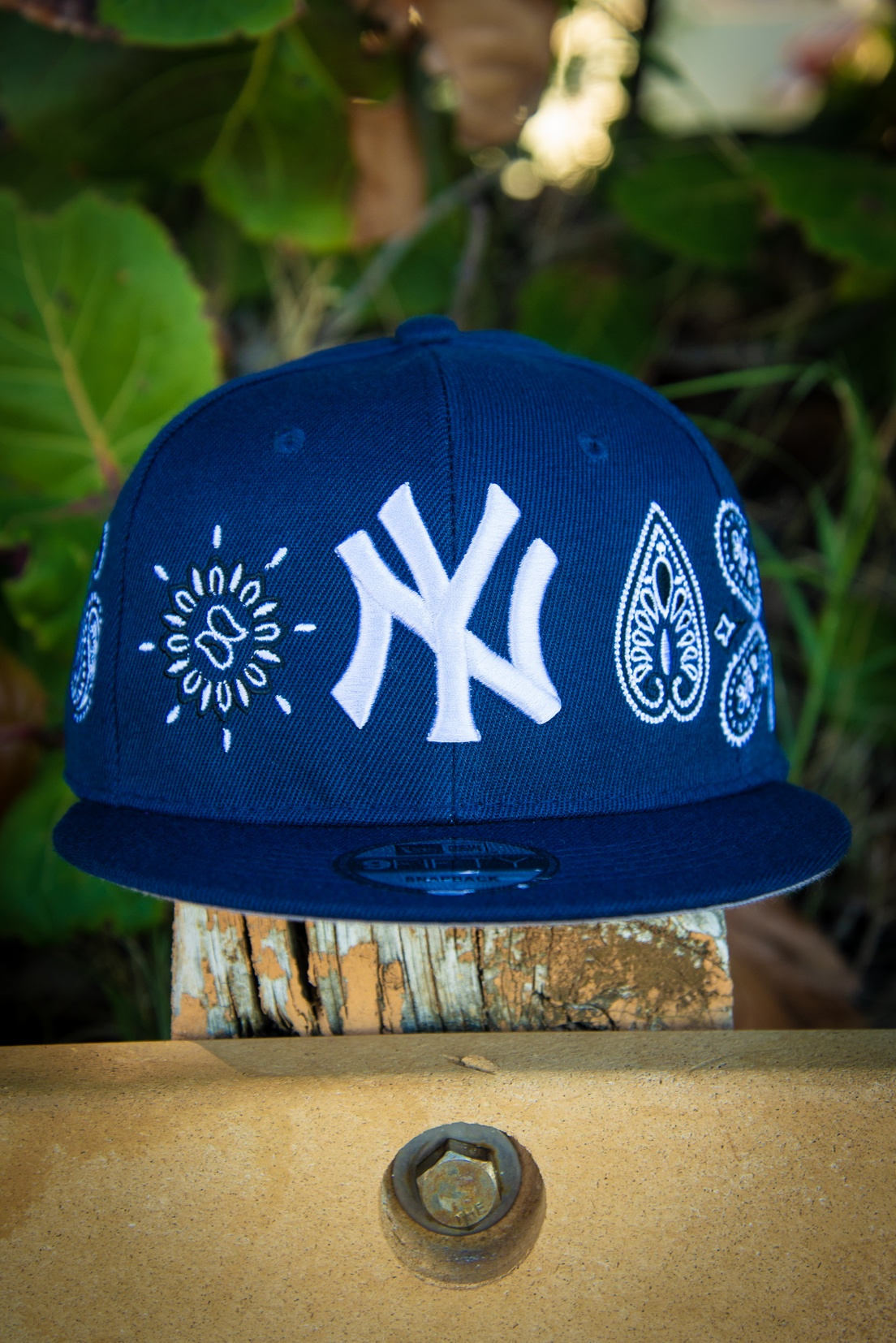 Fits New New 9Fifty Bandana Snapback Hat Era York Yankees Print