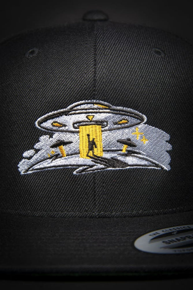 Take Me To Your Leader High Profile Snapback Hat Loyalty hat Take Me To Your Leader High Profile Snapback Hat Take Me To Your Leader High Profile Snapback Hat - Devious Elements Apparel