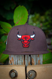 Chicago Bulls Letters Remix Mitchell & Ness Snapback Hat by Devious Elements Apparel