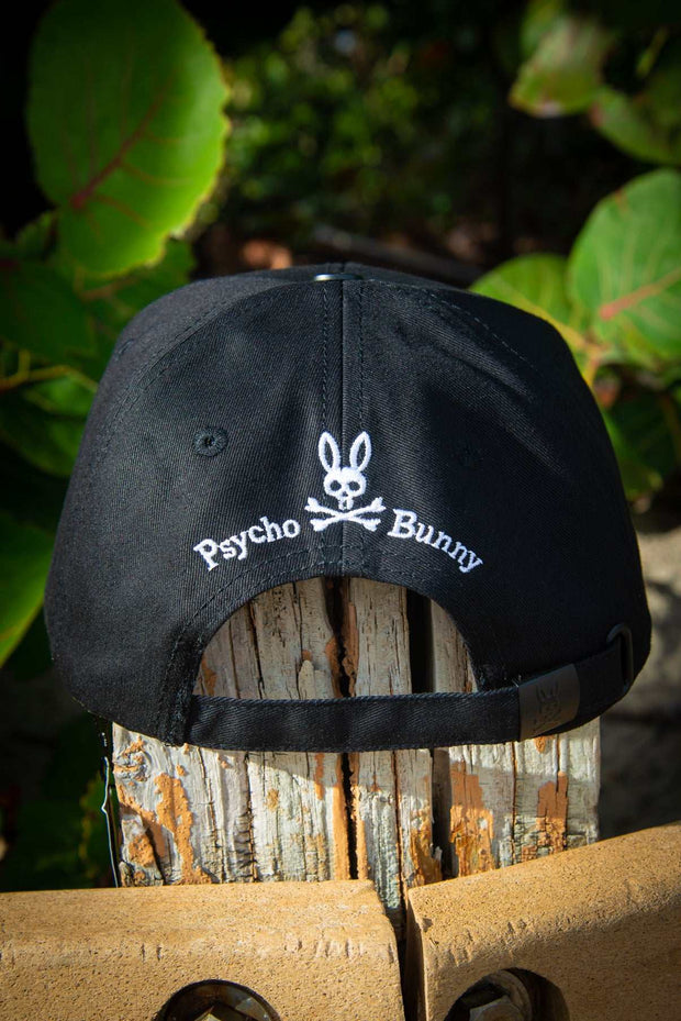 Psycho Bunny Flat Mesh Logo Neon Green Black Baseball Cap by Devious Elements Apparel