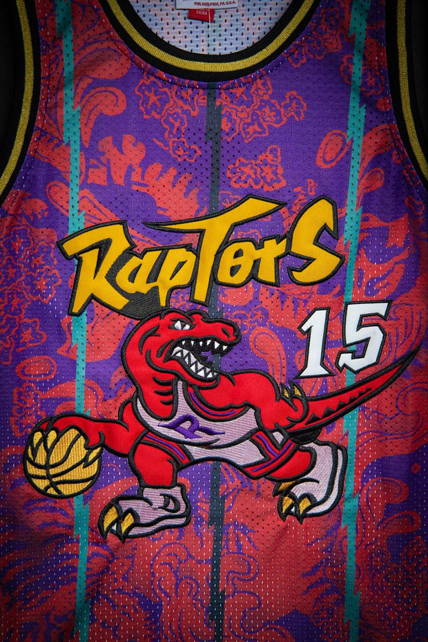 Authentic Mitchell & Ness NBA Toronto Raptors Vince Carter Basketball Jersey