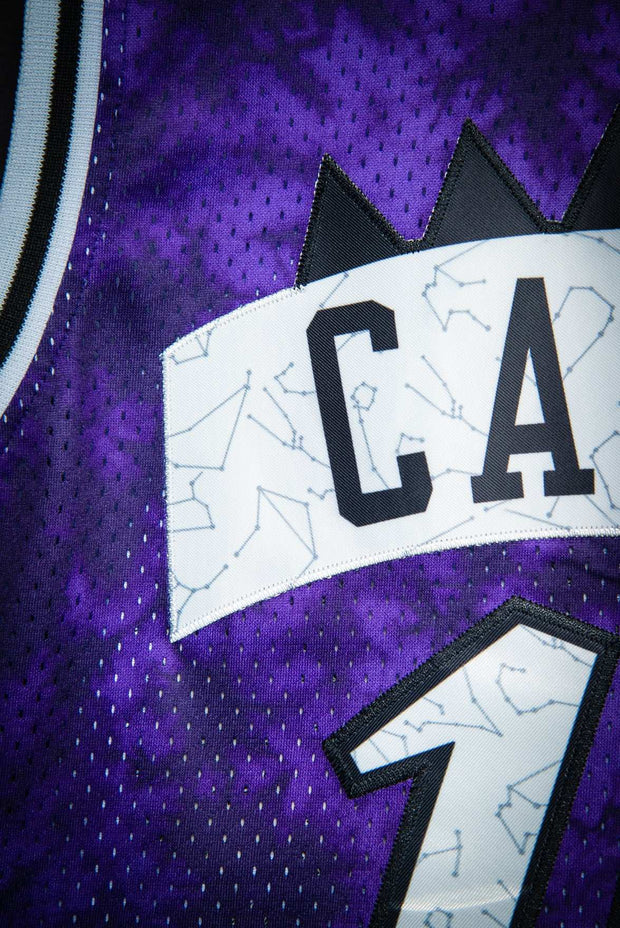 Toronto Raptors Vince Carter Galaxy Tie Dye Hardwood Classics Swingman  Jersey