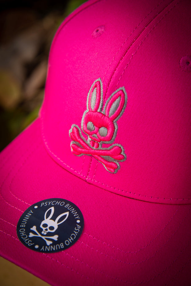 Psycho Bunny 3D Logo Hot Pink Baseball Cap Psycho Bunny Hats Psycho Bunny 3D Logo Hot Pink Baseball Cap Psycho Bunny 3D Logo Hot Pink Baseball Cap - Devious Elements Apparel