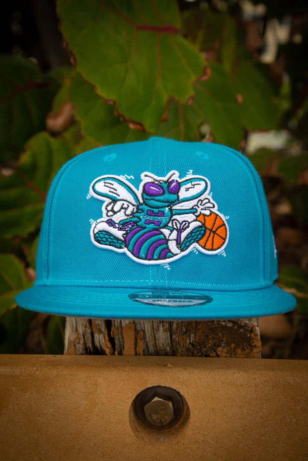 Charlotte Hornets Old School Classic 9Fifty New Era Fits Snapback Hat