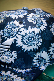 Adidas Logo Blue Stencil Floral Snapback Hat Adidas Hats Adidas Logo Blue Stencil Floral Snapback Hat Adidas Logo Blue Stencil Floral Snapback Hat - Devious Elements Apparel