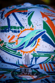 Miami Dolphins Retro Geo Print White 9Forty New Era Fits Snapback Hat New Era Fits Hats Miami Dolphins Retro Geo Print White 9Forty New Era Fits Snapback Hat Miami Dolphins Retro Geo Print White 9Forty New Era Fits Snapback Hat - Devious Elements Apparel