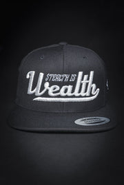 Stealth Is Wealth High Profile Snapback Hat Devious Elements Apparel hat Stealth Is Wealth High Profile Snapback Hat Stealth Is Wealth High Profile Snapback Hat - Devious Elements Apparel