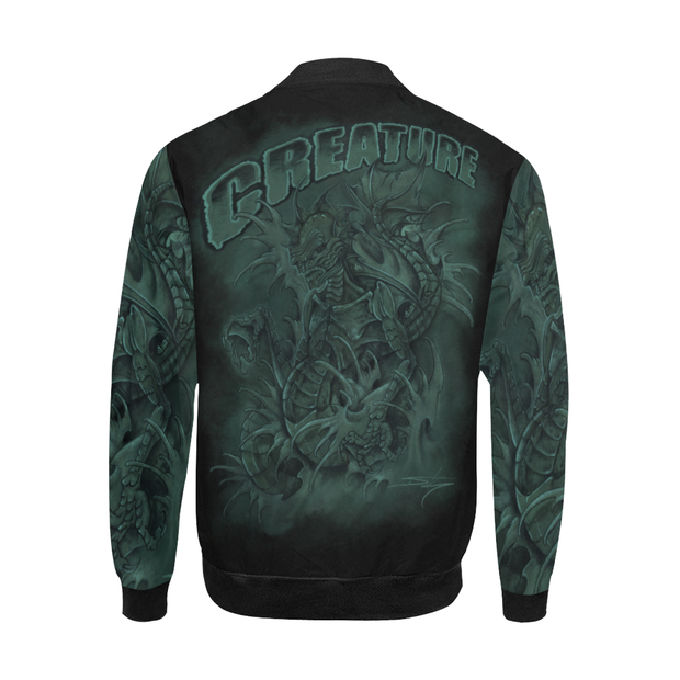 Creature From The Black Lagoon Bomber Windbreaker Jacket Derek Garcia Bomber/Windbreaker Jacket Creature From The Black Lagoon Bomber Windbreaker Jacket Creature From The Black Lagoon Bomber Windbreaker Jacket - Devious Elements Apparel