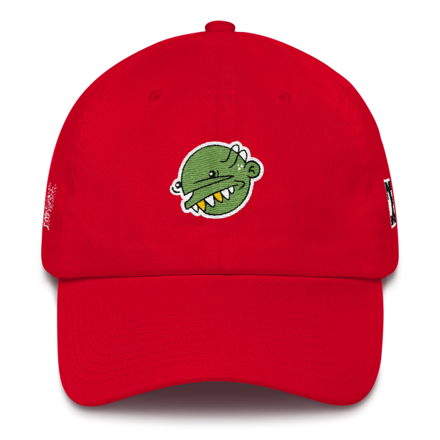 Green Goop Head Dad Hat Goopmassta hat Green Goop Head Dad Hat Green Goop Head Dad Hat - Devious Elements Apparel