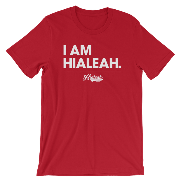 I Am Hialeah Unisex Crew T-shirt Hialeah Raised Shirt I Am Hialeah Unisex Crew T-shirt I Am Hialeah Unisex Crew T-shirt - Devious Elements Apparel