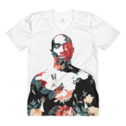 Tupac Floral Roses All Over Print Ladies T-shirt Devious Elements Apparel Women's All Over Print T-shirt Tupac Floral Roses All Over Print Ladies T-shirt Tupac Floral Roses All Over Print Ladies T-shirt - Devious Elements Apparel