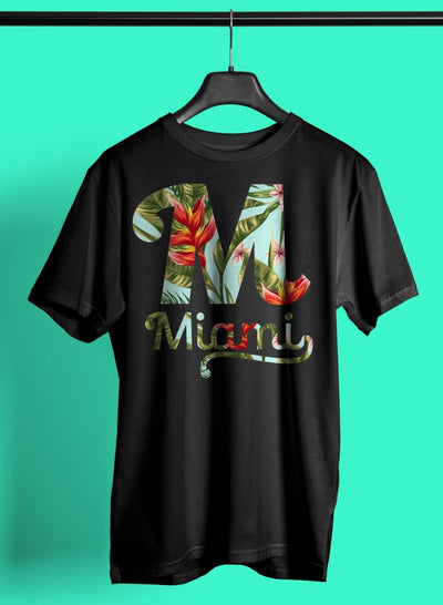 Miami Floral Throw Back Crew T-shirt Devious Elements Apparel Shirt Miami Floral Throw Back Crew T-shirt Miami Floral Throw Back Crew T-shirt - Devious Elements Apparel
