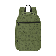 Robot Heads Pattern Large Capacity Travel Backpack Pixel Pancho Large Travel Backpack Robot Heads Pattern Large Capacity Travel Backpack Robot Heads Pattern Large Capacity Travel Backpack - Devious Elements Apparel