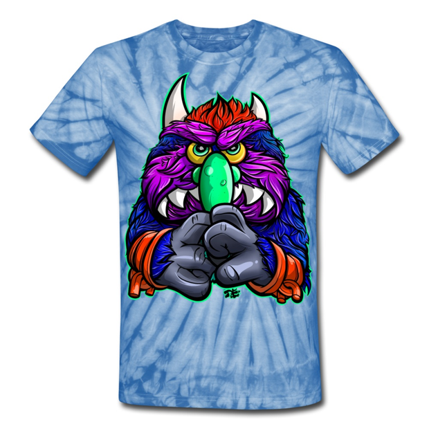 Gnarly Monster Pet Unisex Tie Dye T-Shirt Devious Elements Apparel Shirt Gnarly Monster Pet Unisex Tie Dye T-Shirt Gnarly Monster Pet Unisex Tie Dye T-Shirt - Devious Elements Apparel
