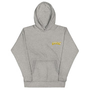 Loyalty Over Everything Print & Yellow Embroidered Unisex Pullover Hoodie Loyalty Hoodie/Embroidered Loyalty Over Everything Print & Yellow Embroidered Unisex Pullover Hoodie Loyalty Over Everything P